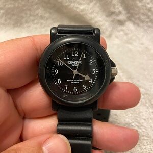 Black Quartz Watch